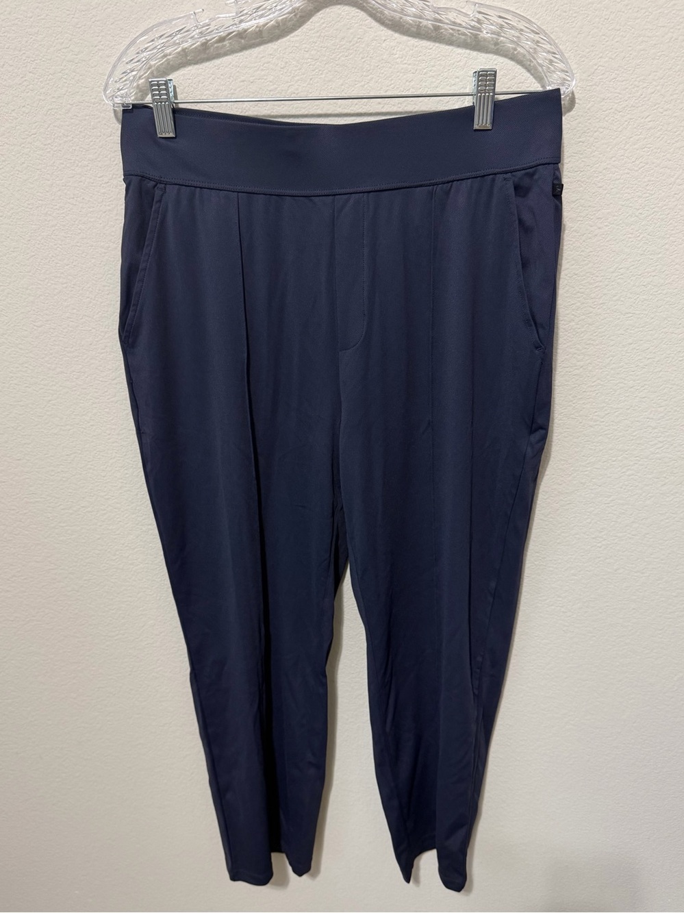 HALARA Navy High-Waist Pull-On Joggers